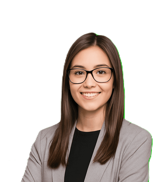 mujer con atuendo empresarial